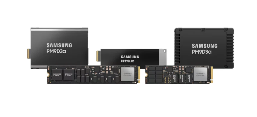 Samsung PM9D3a Enterprise-NVMe-SSD technische Hauptmerkmale